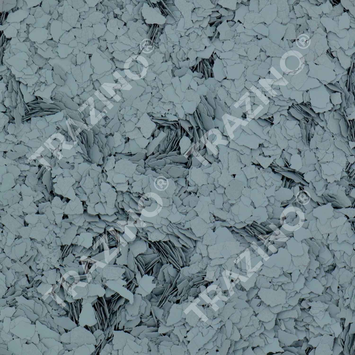 Trazino® Farbchips in Taubenblau zum Einstreuen für Beschichtungen Trazino® Farbchips in Taubenblau zum Einstreuen für Beschichtungen